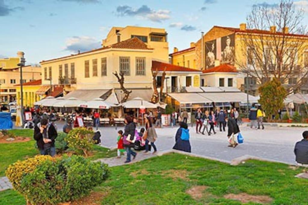 4 Family And Friends - Acropolis View Apartment Athens Ngoại thất bức ảnh